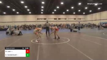 160 lbs Consolation - Nolan Lear, PA vs Aiden Vandenbush, WI