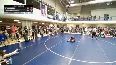 95-98 lbs Round 2 - Ryker Olsen, Syracuse Wrestling Club vs Case Christensen, Wasatch Wrestling Club