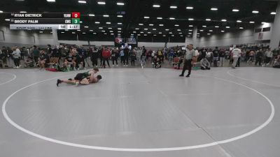 144 lbs Champ. Rd Of 32 - Brody Palm, Cornhusker Wrestling Club vs Ryan Dietrick, Young Guns Nashville Wrestling