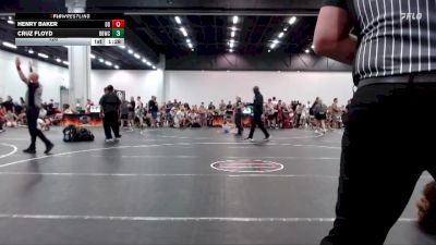 120 lbs Round 1 (4 Team) - Cruz Floyd, Bulloch Bandits Wrestling Club vs Henry Baker, Dayton Bandits