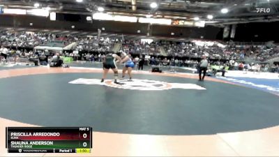 185 lbs Quarterfinal - Shauna Anderson, Thunder Ridge vs Priscilla Arredondo, Kuna