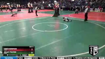 50 lbs Quarterfinal - Vince Bowman, PROA vs Brady Fulton, KAWA