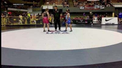 Champ. Round 3 - Zoey Swartz, 209 Wrestling Academy vs Alice Cullen, Cougar Youth Wrestling