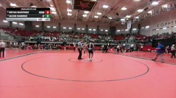 285 lbs Cons. Round 2 - Bryan Martinez, Irving Nimitz vs Jacob Ramirez, Grand Prairie