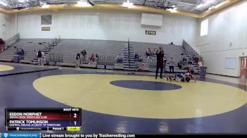 77 lbs Cons. Round 3 - Esdon Morphet, Indian Creek Wrestling Club vs Patrick Tomlinson, Central Indiana Academy Of Wrestling