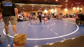 63 lbs Rr Rnd 2 - Wyatt Cooley, NORTH DESOTO WRESTLING ACADEMY vs Ashlynn Clark, Choctaw Ironman