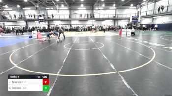 125A lbs Rr Rnd 1 - Jake Talarico, St Peters Prep vs Charles Desena, Lake Highland Prep