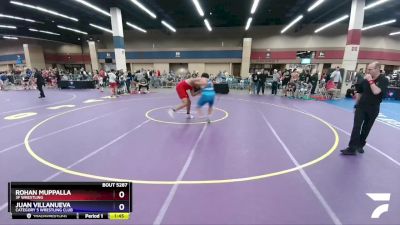 215 lbs 3rd Place Match - Rohan Muppalla, 3F Wrestling vs Juan Villanueva, Category 5 Wrestling Club