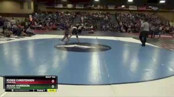 106 lbs Cons. Round 4 - Isaiah Harrison, Mountain View vs Ryder Christensen, Loveland