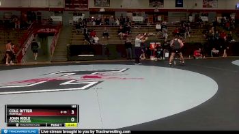 165 lbs Quarterfinal - Cole Ritter, Maryville vs John Ridle, Central Missouri