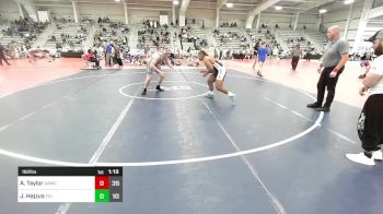 182 lbs Rr Rnd 1 - Abrahm Taylor, All American Wrestling Club vs Jeremy Hajzus, Filipe Trained Wrestling Academy