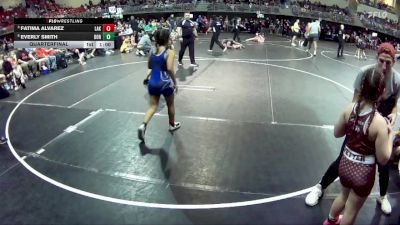 101 lbs Quarterfinal - Fatima Alvarez, Lakeview vs Everly Smith, Dorchester