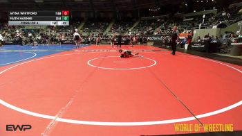 68 lbs Consi Of 4 - Jayna Whitford, TEAM PRIDE ACADEMY vs Faith Hashmi, Savage House Wrestling Club