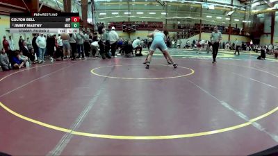 190 lbs Champ. Round 2 - Colton Bell, Lake Highland Prep vs Jimmy Mastny, Marian Central Catholic