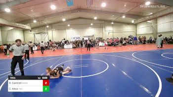 70 lbs Round Of 16 - Brogyn Cantrell, Wagoner Takedown Club vs Cooper Keys, Tahlequah Wrestling Club