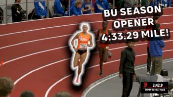 Gabija Galvydyte Wins The BU Season Opener Mile In 4:33.29