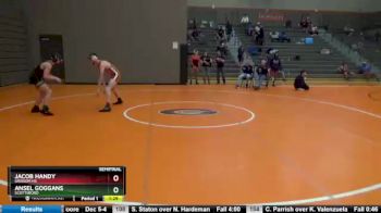 147 lbs Semifinal - Ansel Goggans, Scottsboro vs Jacob Handy, Grissom HS