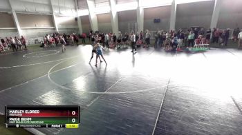 105 lbs Semifinal - Marley Eldred, Fruitland vs Paige Behm, East Idaho Elite Wrestling