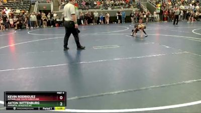 65 lbs Semifinal - Kevin Rodriguez, Sutherland Youth Wrestling vs Axton Wittenburg, Immortal Athletics WC