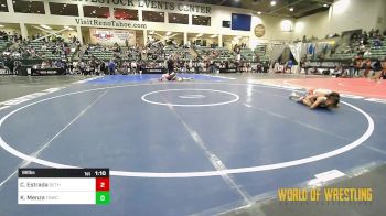 98 lbs Semifinal - Christina Estrada, Dethrone vs Kyler Menza, FordDynasty Wrestling Club