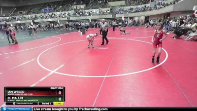 70 lbs Quarterfinal - Ian Weber, Ringers Wrestling Club vs El Malum, Pursuit Wrestling Minnesota