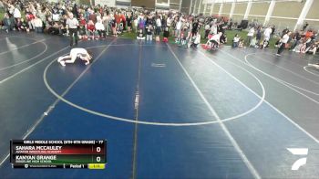 77 lbs Cons. Round 3 - Sahara McCauley, Aviator Wrestling Academy vs Kanyan Grange, Ridgeline High School