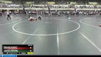 130 lbs Quarterfinal - Carter Freeman, Askren Wrestling Academy vs William Schmitt, Crass Trained Wrestling