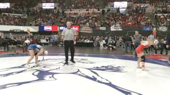 G - 105 lbs Champ. Round 1 - Ember Carmichael, Corvallis (Girls) vs Riley Pedersen, Glasgow (Girls)