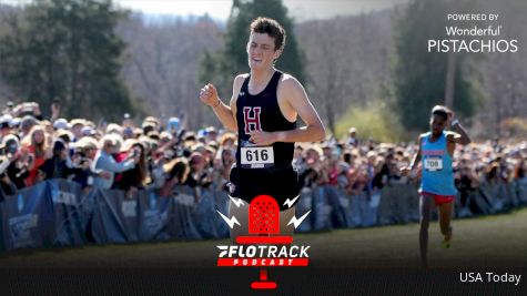 Graham Blanks After Setting NCAA Indoor Men's 5K Record