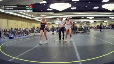 109 lbs Consi Of 16 #2 - Alyse Domingo, Roots vs Layla Frye, Nighthawk WC