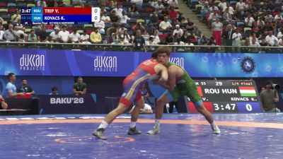 55 kg 1/4 Final - Vlad Trip, Romania vs Keve Kovacs, Hungary