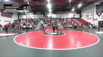 132 lbs 2nd Place Match - Santos Suarez, Wendell vs Chase Hutchinson, Shoshone