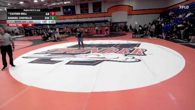 285 lbs Cons. Round 2 - Samuel Costello, Elmhurst University vs Cayden Bell, Alma College