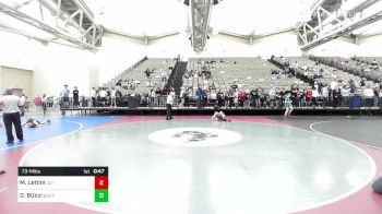 73-M lbs Consi Of 4 - Marco Lettini, Olympic vs Dominic BUcci, Buxton (NJ)