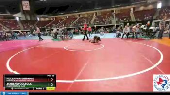 95 lbs Quarterfinal - Nolen Waterhouse, Burleson Area Wrestling Club vs Jayden Woolfolk, Star Wrestling Club