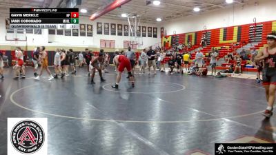 High School - 285 lbs Quarterfinals (8 Team) - Gavin Mericle, High Point vs Iann Coronado, Morris Hills