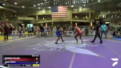 182 lbs Cons. Round 2 - Adarius Miller, KS vs Ange Badji, KS