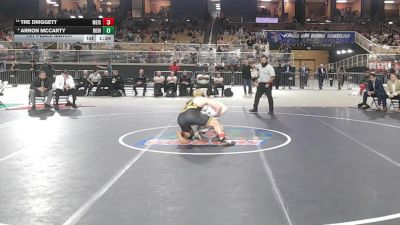 190 1A 1st Place Match - ARRON McCARTY, Robinson vs Tre Driggett, Merritt Island