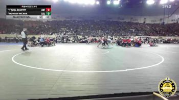 B5A-215 lbs Quarterfinal - Tyzel Zachry, Lawton vs Hunter Mcbee, Collinsville