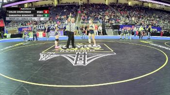 Girls-140 lbs Cons. Round 1 - Jordan Milanowski, Hastings Hs Girls vs Aleah Swilley, Mt Morris (eaj) Hs Girls