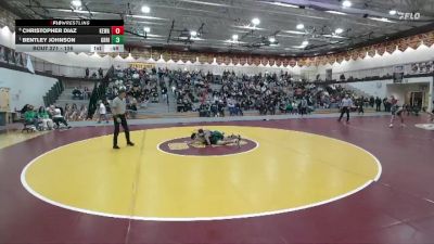 126 lbs Cons. Semi - Bentley Johnson, Green River vs Christopher Diaz, Kelly Walsh