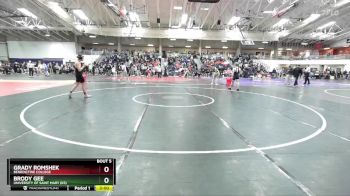 125 lbs Champ. Round 1 - Grady Romshek, Benedictine College vs Brody Gee, University Of Saint Mary (KS)