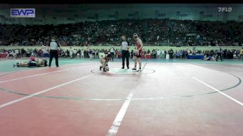 140 lbs Consi Of 32 #2 - Trenton Akins, Poteau vs Sterling King, Bixby