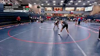 157 lbs Round 3 - Emiliano Martinez, Kansas City-Piper HS vs Tyler Hicks, Azle