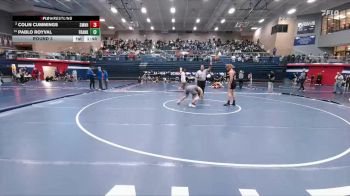 165 lbs Round 3 - Colin Cummings, Shawnee Mission Northwest HS vs Pablo Royval, El Paso Franklin