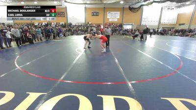 157 lbs Round Of 16 - Michael Boulanger, Milford vs Cael Loria, Xavier