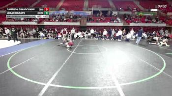 150 lbs Round 3 - 2nd Wrestleback And Semi-finals(16 Team) - Logan Milsaps, Conroe Woodlands College Park vs Cameron Grandchamp, Katy Cinco Ranch