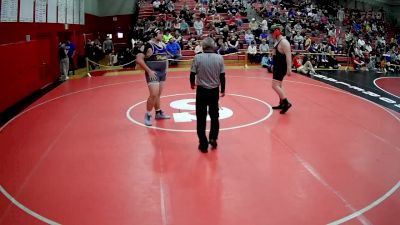 285 lbs Cons. Semi - Owen Nickerson, Corry Area Hs vs Frank Grazulis, Plum Hs