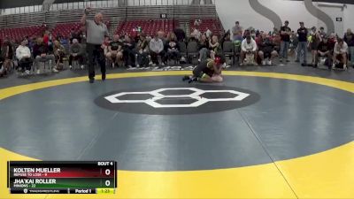 85 lbs Quarterfinals (8 Team) - Kolten Mueller, Refuse To Lose vs Jha`kai Roller, Minions