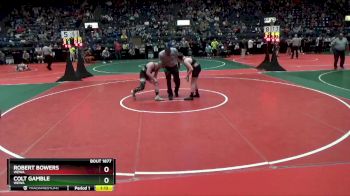 180 lbs Semifinal - Colt Gamble, WEWA vs Robert Bowers, WEWA